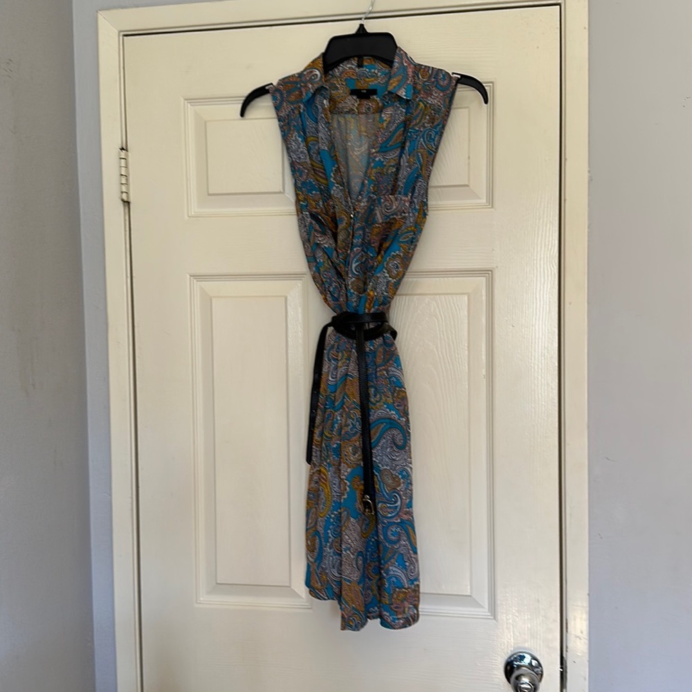 H&M Fun & Flirty Sundress. So chic and flowing. Comfortable elegance. Turquoise